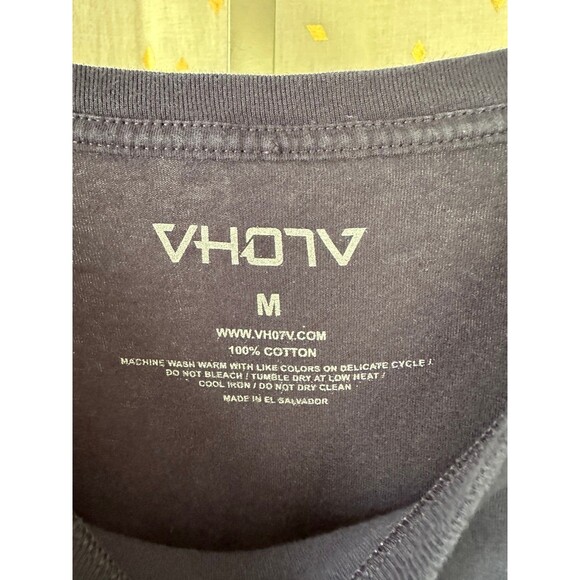 VH07V Aloha Revolution Men's Fine Crew 100% Cotton Shaka Palm Graphic T-shirt M - Picture 5 of 5